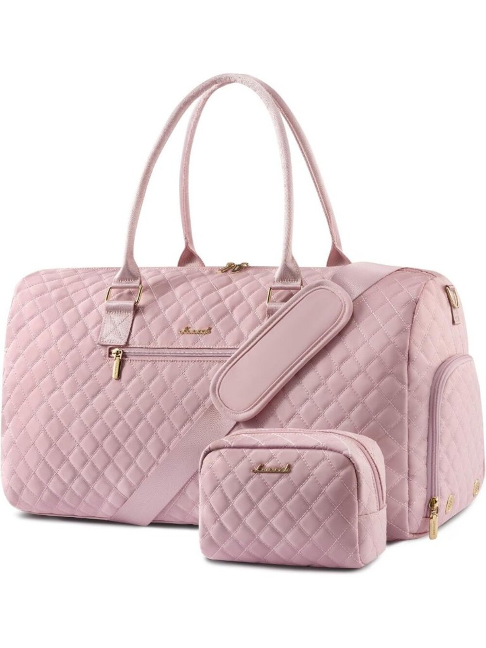 Stylish Travel Duffle Bag for Women - Weekender, Gym, Overnight & Shoe